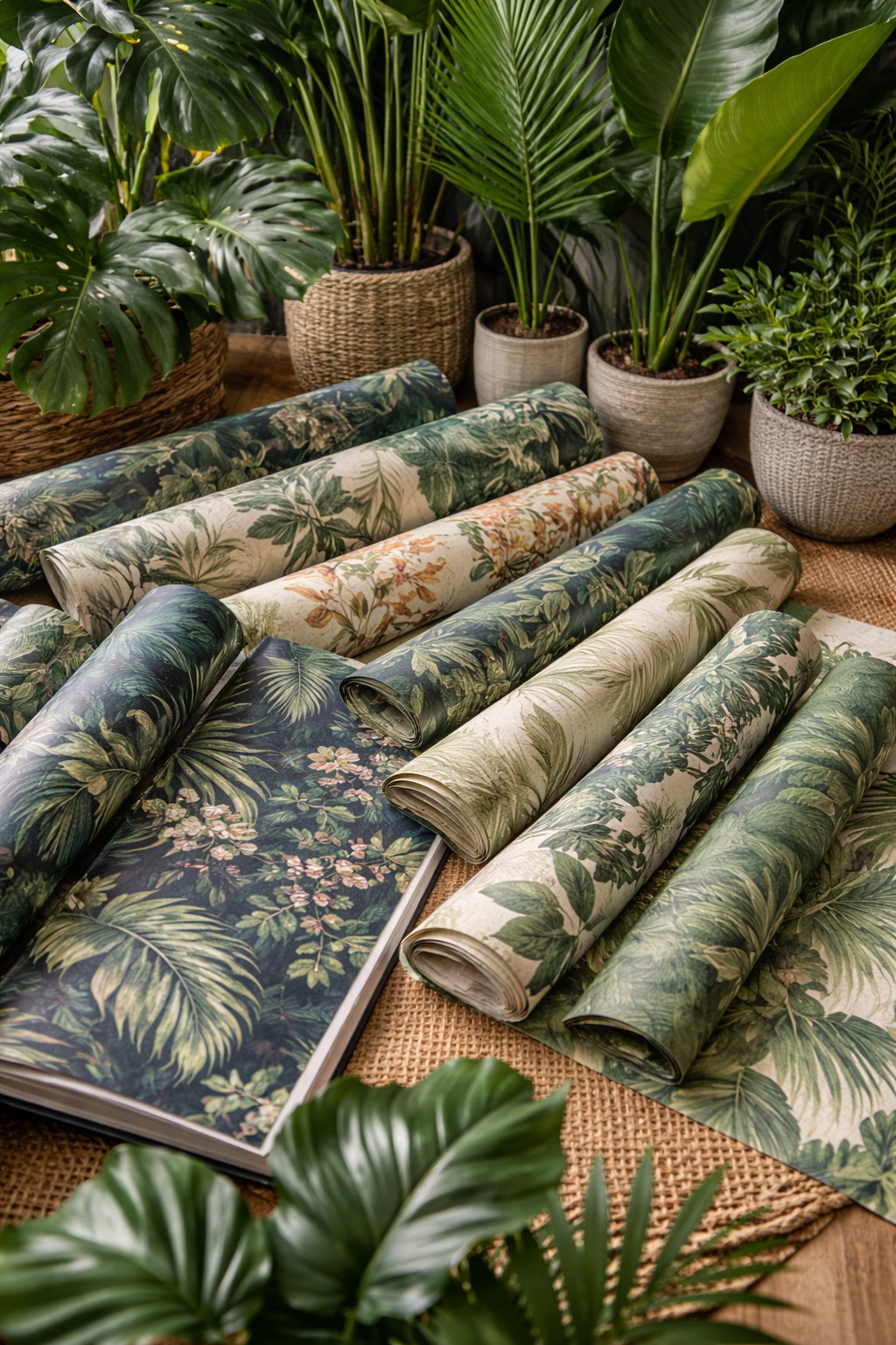 Palette couleurs tropicale